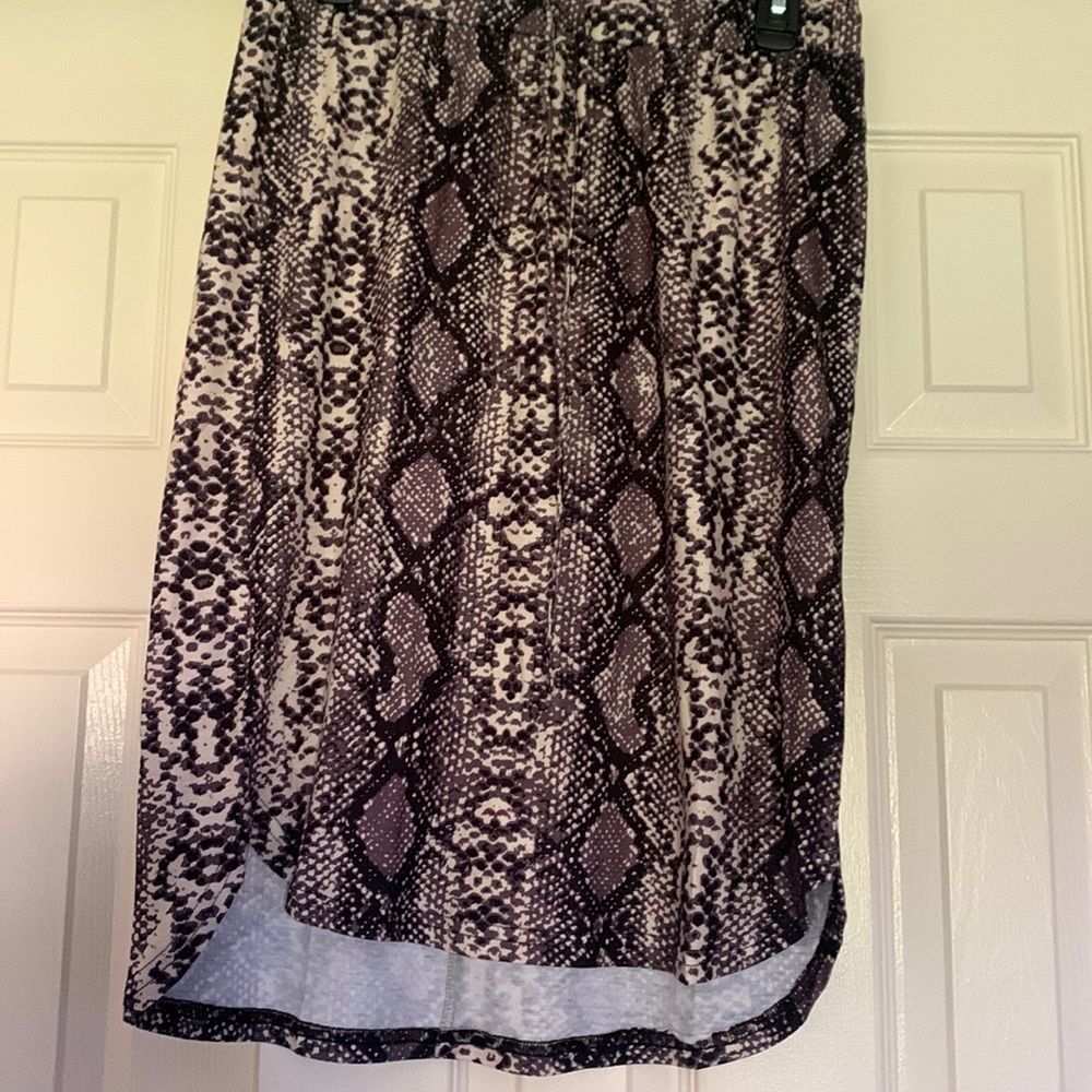 Like New Condition Animal Print Skirt Size Medium